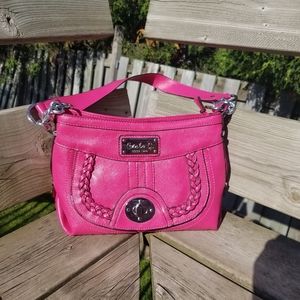 Pink Carlo G. Hobo Purse